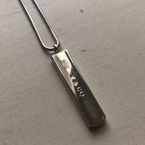 Tiffany 1837 pendant necklace